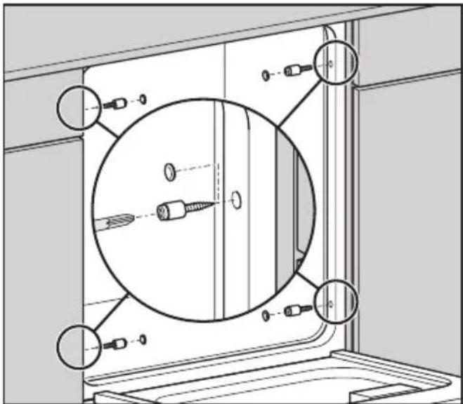 MIELE GDU 60651 - Inbyggnad mellan två skåp - 1