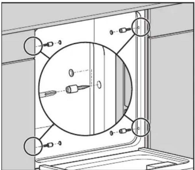MIELE GDU 60651 - Einbau zwischen zwei Schränken - 1