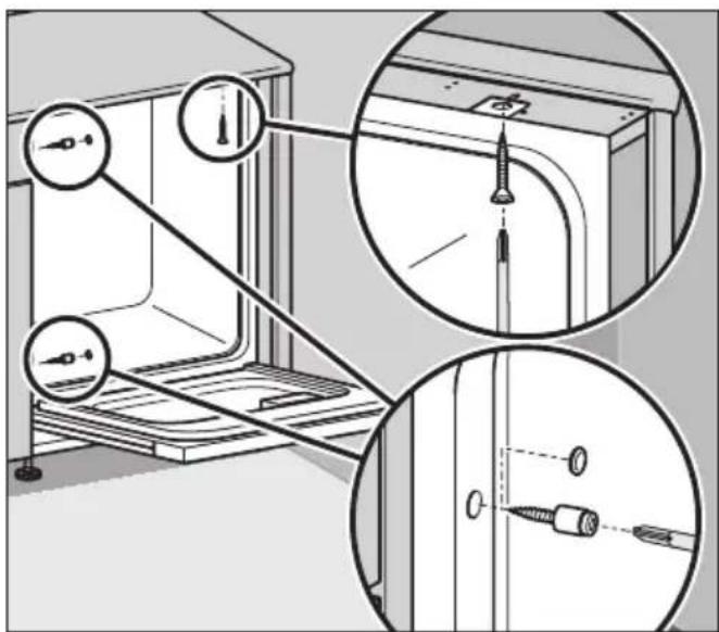 MIELE GDU 60651 - Einbau in einer Ecke - 1