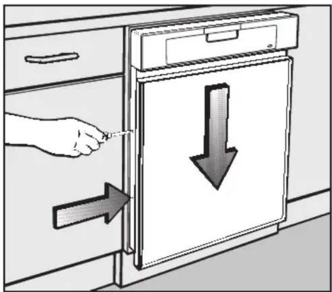 MIELE GDU 60651 - 5.Frontblende anpassen - 1