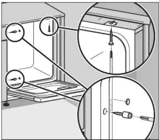 MIELE GDU 60651 - Encastrement en angle - 1