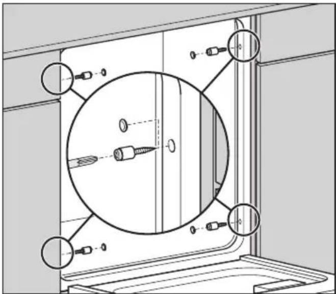 MIELE GDU 60601 - Het inbouwen tussen twee kasten - 1
