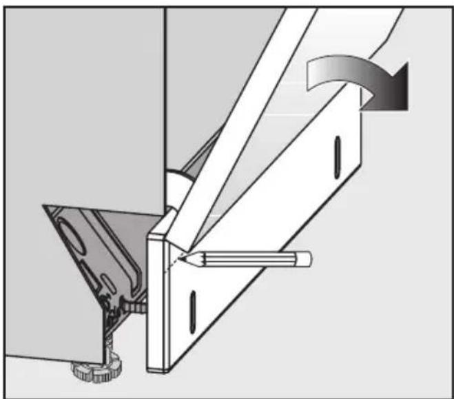 MIELE GDU 45601 - 8.Het monteren van het sokkelpaneel - 5