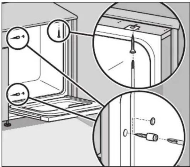 MIELE GDU 45601 - Building into a corner - 1