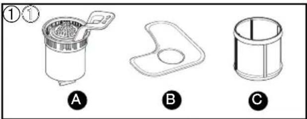 ②② èrement pour s ③③ iter que ces d'aspersion. filtre à ④④ Fig. 14