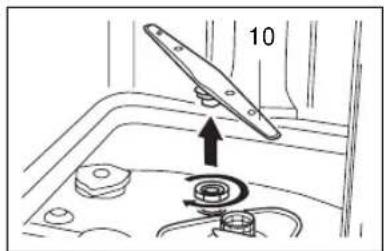 HAIER DW12TFE 3E - Bras pivotants d'aspersion - 5