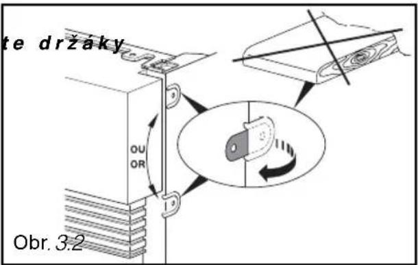 te držáky OU OR Obr. 3.2