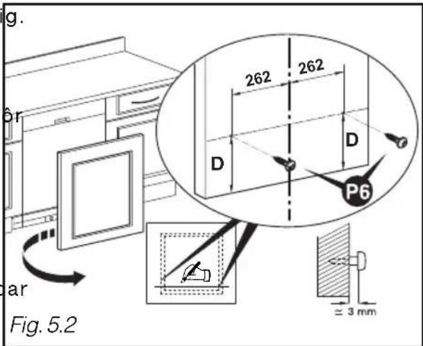 g. ar Fig. 5.2 262 262 D D P6 ≈ 3 mm