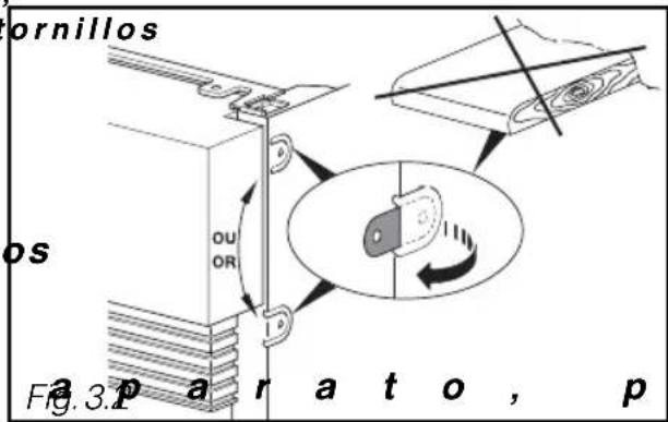 ornillos os OU OR Fig. 3.1 p a r a t o , p