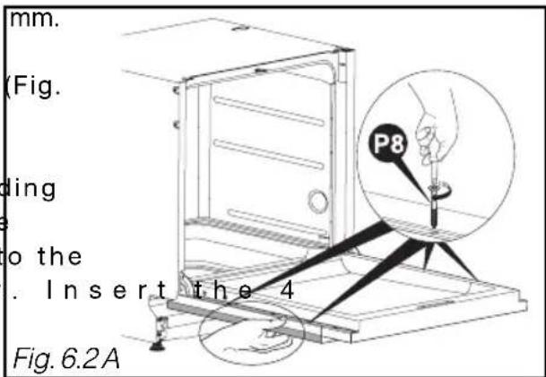 mm. (Fig. ding to the . Insert the 4 Fig. 6.2A