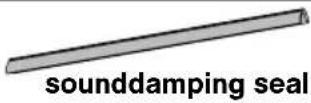 FAGOR LVF 77 IT - • DIMENSIONS FOR BUILDING IN APPLIANCES - 11