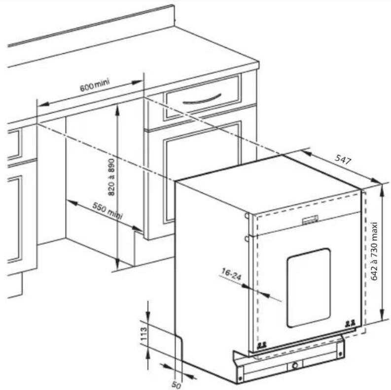 FAGOR LVF 77 IT - • INBOUWAFMETINGEN - 1