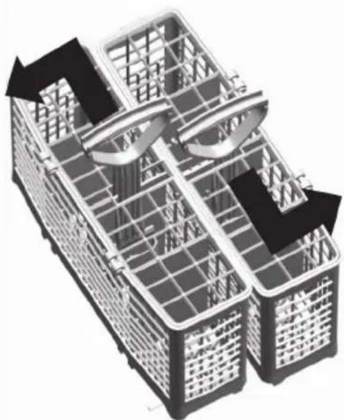 BORETTI BVW682 - Panier modulaire de fourchettes et de cuillères - 1