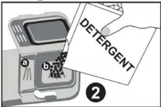 BORETTI BVW652 - Filling the detergent compartment - 2