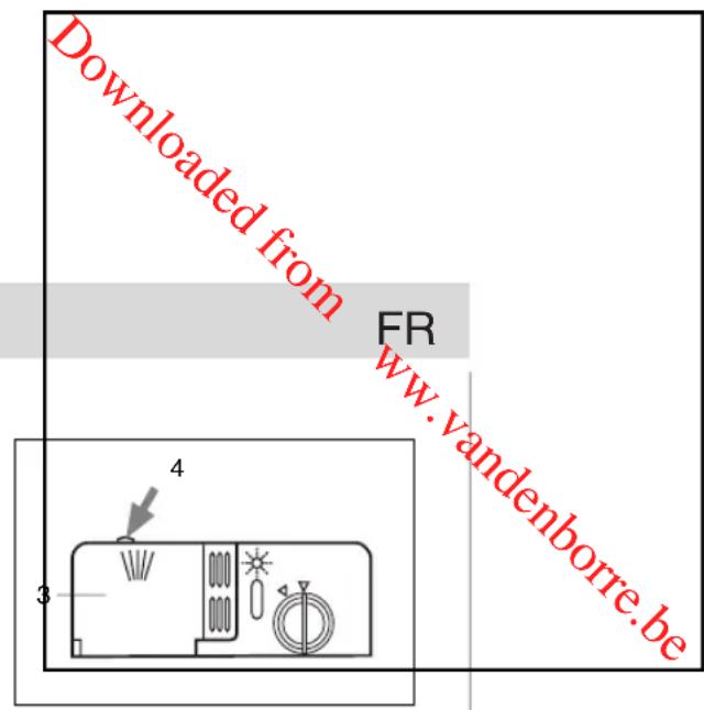 PROLINE IDW12PE - Comment replir le distributeur de dédTergent - 1