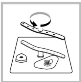 SCHOLTES LVX 1246 AN WH - Reinigen van de sproeiarmen - 1