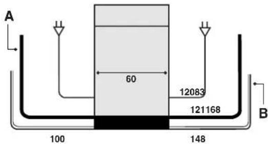 SCHOLTES LVX 1246 AN WH - Hydraulische en elektrische aansluitingen - 1