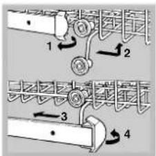 SCHOLTES LVX 1246 AN WH - Upper rack - 1