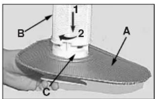 SCHOLTES LVX 1256 WH - Le groupe filtrant - 1