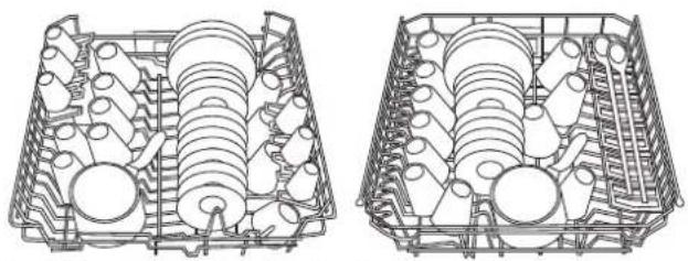 SCHOLTES LVTI 1256 - Adjusting the height of the upper rack - 2