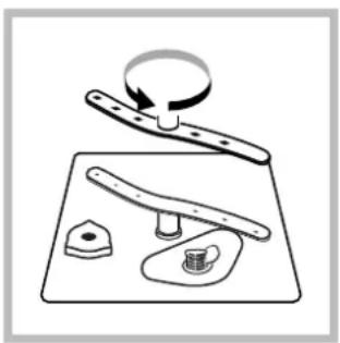 SCHOLTES LVTI 1267 E - Cleaning the sprayer arms - 1