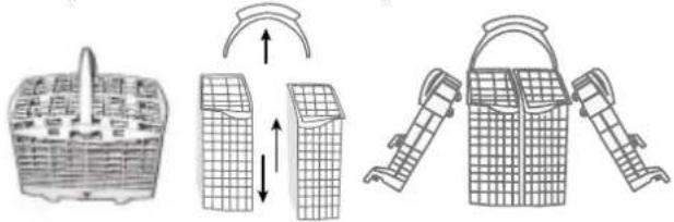 SCHOLTES LVTI 1267 E - Cutlery basket - 1