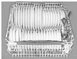 SCHOLTES LVI 1266 MGI - Einstellung des oberen Geschirrkorbes. - 1