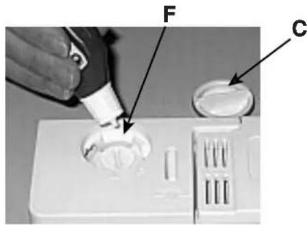 SCHOLTES LVI 1266 MGI - Introduction du produit de rinçage. - 1