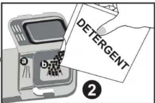 Everglades EVBI 510 - Filling the detergent compartment - 1