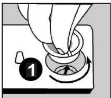 Everglades EVBI 510 - Spoelmiddel bijvullen en bepalen van de instelling - 1