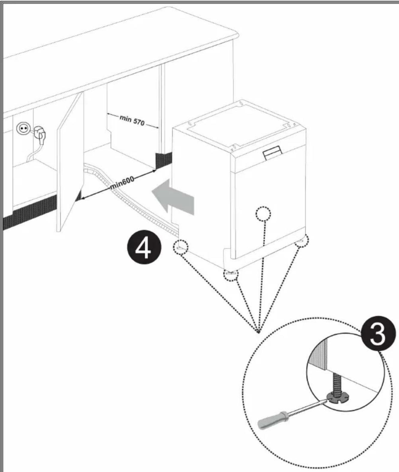 Everglades EVBI 510 - Installation sous un plan de travail - 2