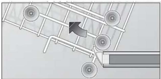 GAGGENAU GM 205111 - Top basket with upper and lower roller pairs - 1