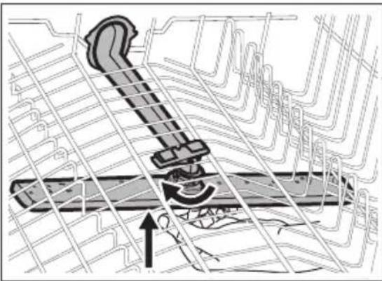 PROGRESS PVX1570 - Nettoyage du bras d'aspersion supérieur - 1