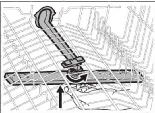 PROGRESS PVX1555 - Nettoyage du bras d'aspersion supérieur - 3