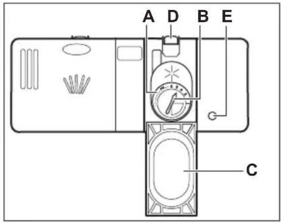 PROGRESS PVS1550 - How to fill the rinse aid dispenser - 1