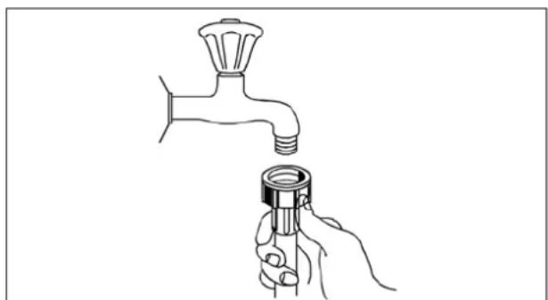 QUIGG GTDW03 - Arrivée d'eau depuis l'évier - 1