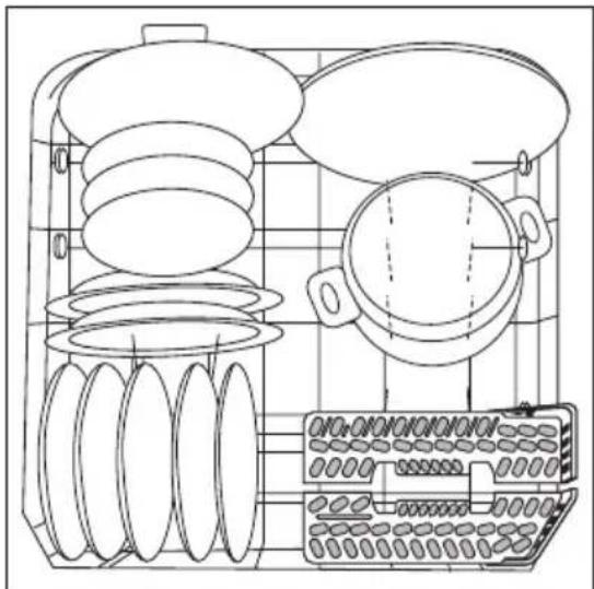AEG-ELECTROLUX Favorit 45002 - Panier inférieur - 1