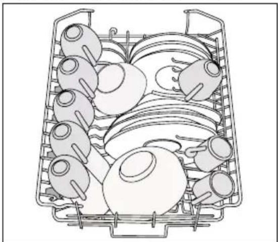 AEG-ELECTROLUX Favorit 44410 VI - The upper basket - 1