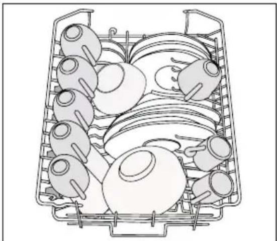 AEG-ELECTROLUX Favorit 44410 VI - Panier supérieur - 1