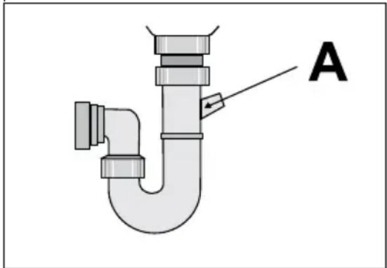 AEG-ELECTROLUX Favorit 44410 VI - Water outlet hose connection - 2