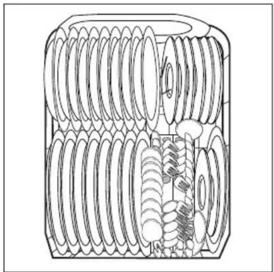 AEG-ELECTROLUX Favorit 44410 VI - Pleine charge : 9 couverts - 4