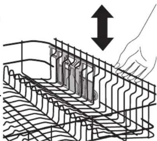 AEG-ELECTROLUX Favorit 85060 VI - Réglage en hauteur du panier supérieur - 1