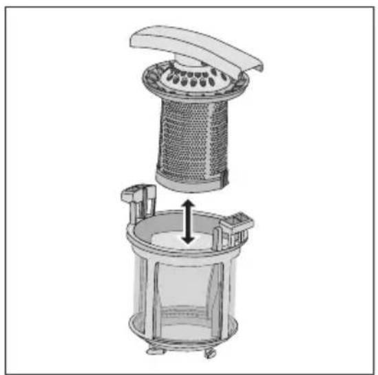 AEG-ELECTROLUX Favorit 65000 VI - Entfernen und Reinigen der Filter - 2
