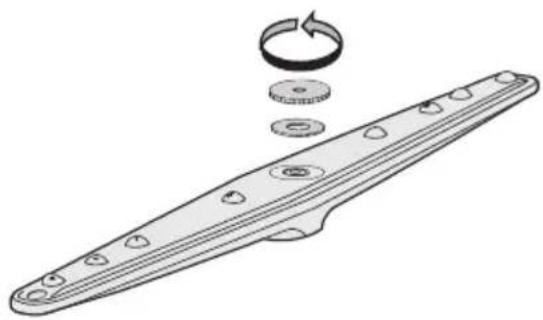 AEG-ELECTROLUX Favorit 55210 - Nettoyage du bras d'aspersion - 1