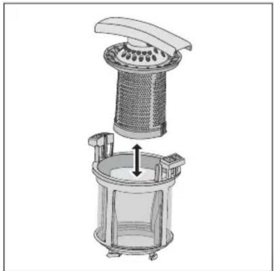 AEG-ELECTROLUX Favorit 55002 I - De filters verwijderen en reinigen - 2