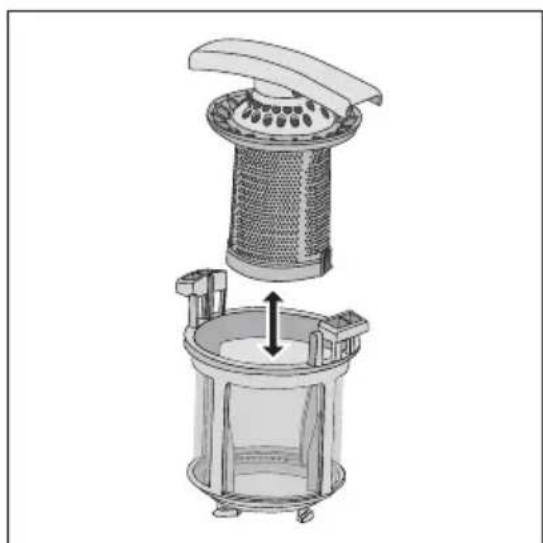 AEG-ELECTROLUX Favorit 55002 I - Entfernen und Reinigen der Filter - 2