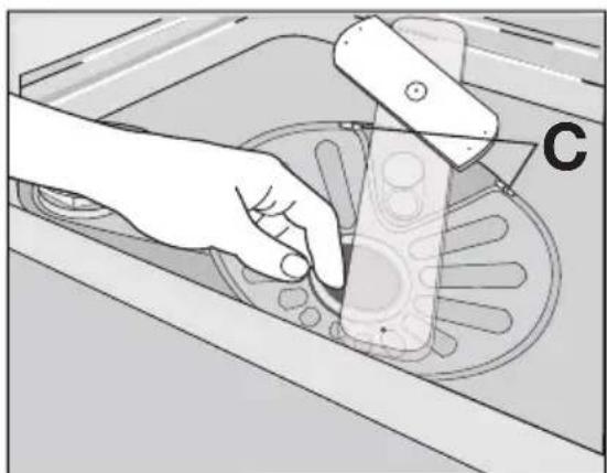 AEG-ELECTROLUX Favorit 55002 I - De filters verwijderen en reinigen - 3