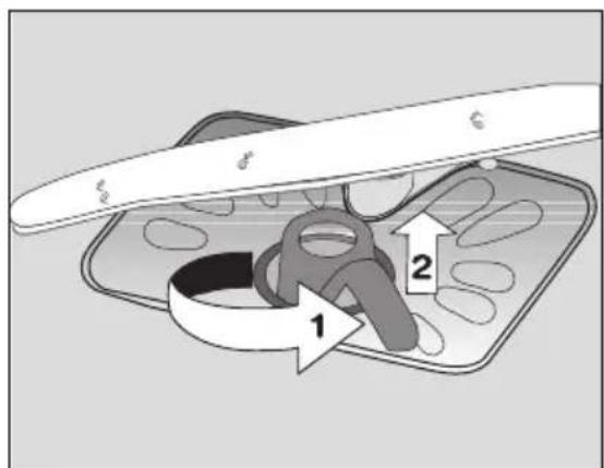 AEG-ELECTROLUX FAVORIT 54000 I - To remove and clean the filters - 2