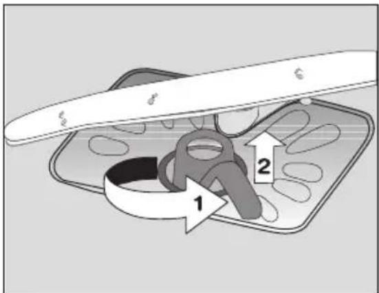 AEG-ELECTROLUX FAVORIT 54000 I - De filters verwijderen en reinigen - 1