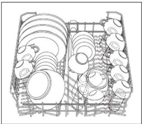 AEG-ELECTROLUX FAVORIT 54000 I - Panier supérieur - 2